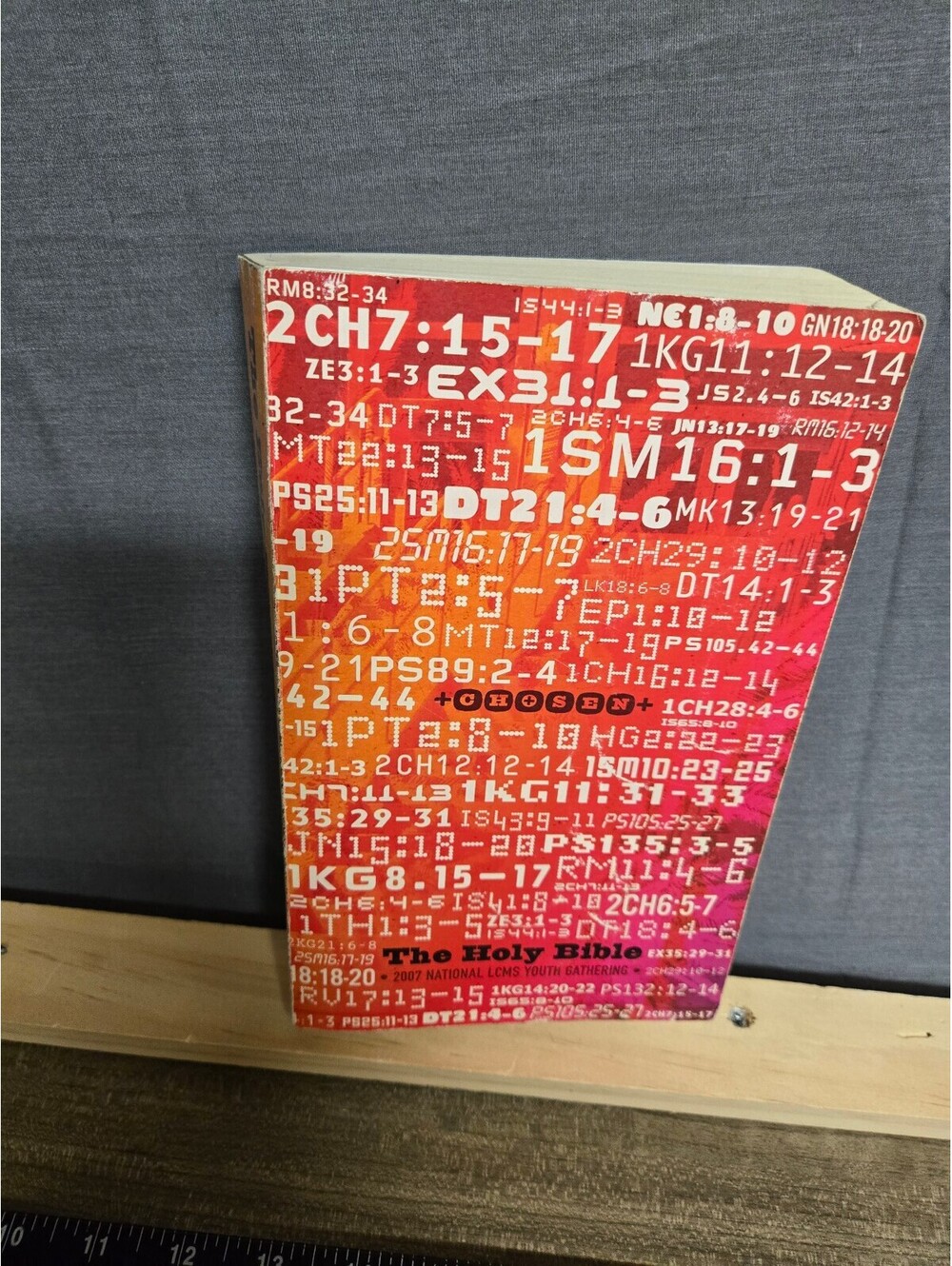 The Holy Bible devotional edition softcover